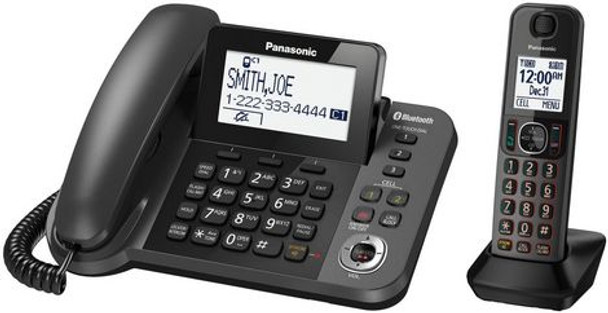 Panasonic KX-TGF380M DECT Caller ID Black telephone