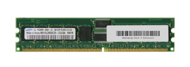 M312L2920CZ3-CCCQ0 - Samsung 1GB PC3200 DDR-400MHz ECC Registered CL3 184-Pin DIMM Memory Module (Refurbished)
