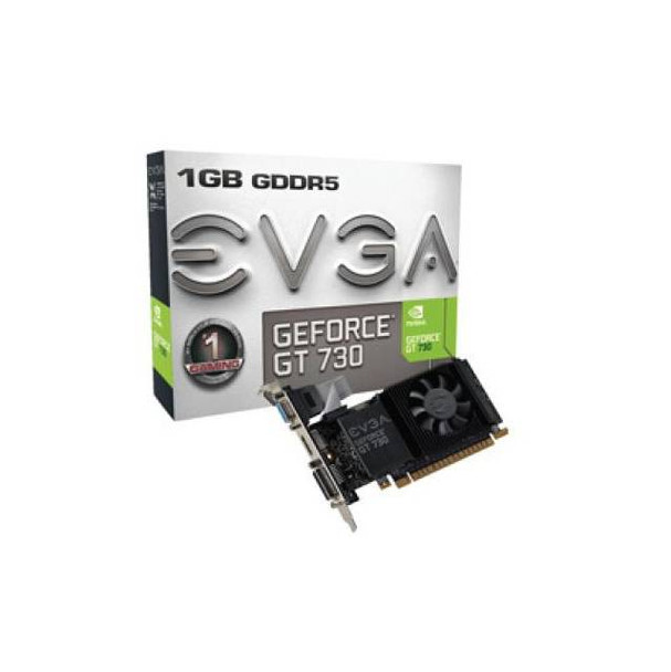 EVGA NVIDIA GeForce GT 730 1GB GDDR5 VGA/DVI/HDMI Low Profile PCI-Express Video Card