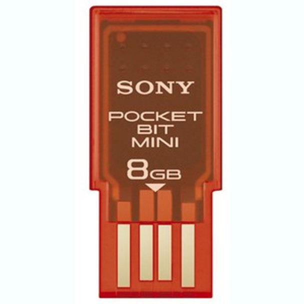 USM8GH - Sony 8GB Micro Vault Tiny USB 2.0 Flash Drive - 8 GB - USB - External