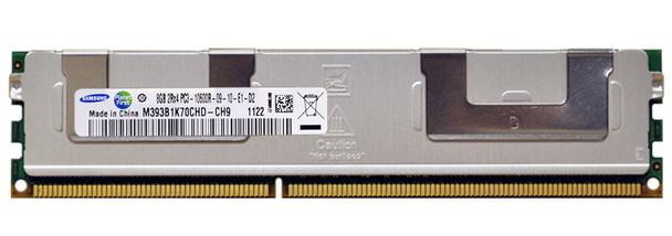 M393B1K70CHD-CH9 - Samsung 8GB (1X8GB) PC3-10600 1333MHz Registered 2RX4 ECC CL9 1.5V DDR3 SDRAM 24