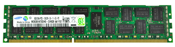 M393B1K70DH0-CH9Q9 - Samsung 8GB (1X8GB) 1333MHz PC3-10600 2RX4 ECC 1.5V Registered CL9 DDR3 SDRAM 240-Pin DIMM SAMSUNG MEM