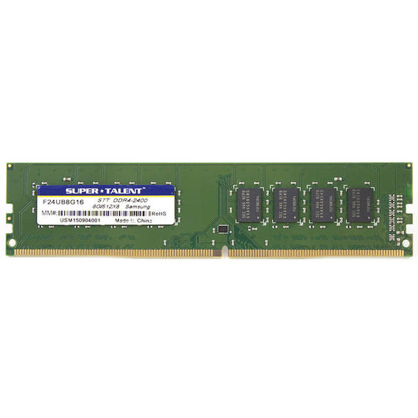 Super Talent DDR4-2400 8GB/512Mx8 CL16 Memory
