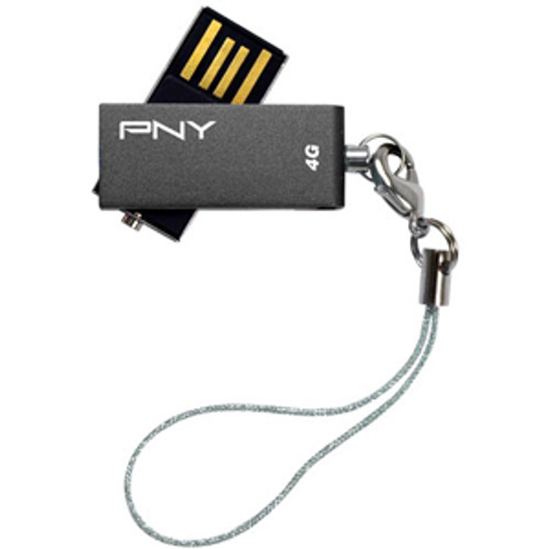 P-FDU4GBSV-EF/WMGRY - PNY Micro Swivel Attach