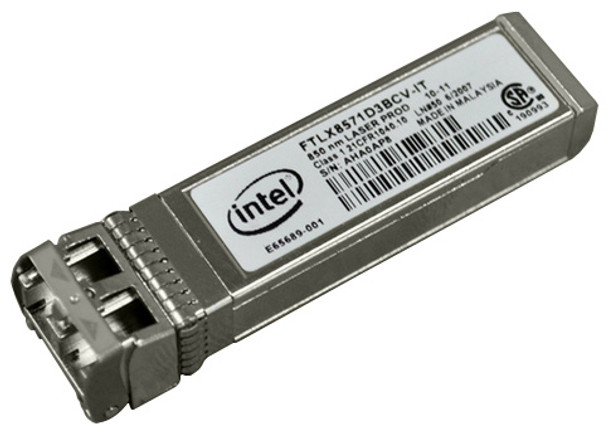 FTLX8571D3BCV-IT - Intel 10G SFP+ Fibre Optical Dual Rate Transceiver Module