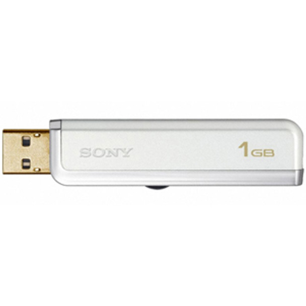 USM1GJX - Sony 1GB Micro Vault USB 2.0 Flash Drive - 1 GB - USB