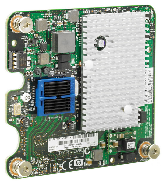 467799-B21 - HP NC532M PCI-Express Dual Port Flex-10 10GbE Mezzanine Gigabit Ethernet Server Adapter for ProLiant c-Class BladeSystem