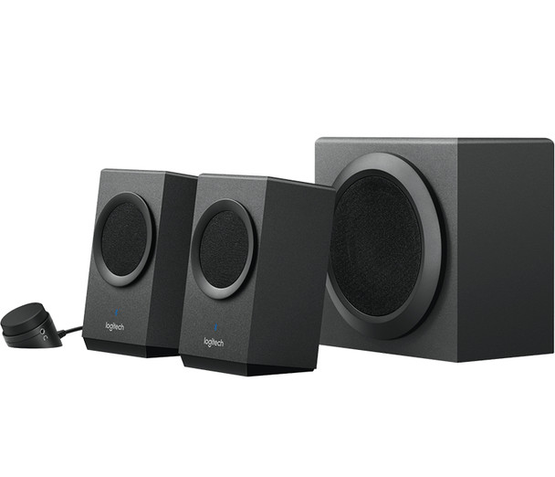 Logitech Z337 2.1channels 40W Black speaker set