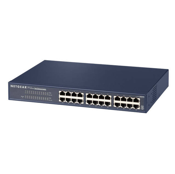 Netgear JFS524-200NAS ProSafe 24-Port 10/100Mbps Fast Ethernet Switch