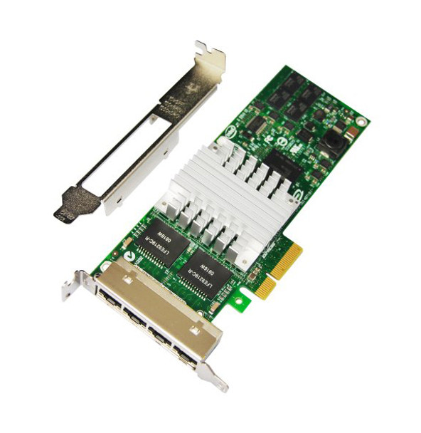 EXPI9404PTLBLK - Intel PRO/1000 PT Quad -Port LP Server Adapter - PCI Express X4 - 10/100/1000BASE-T - LOW-PROFILE