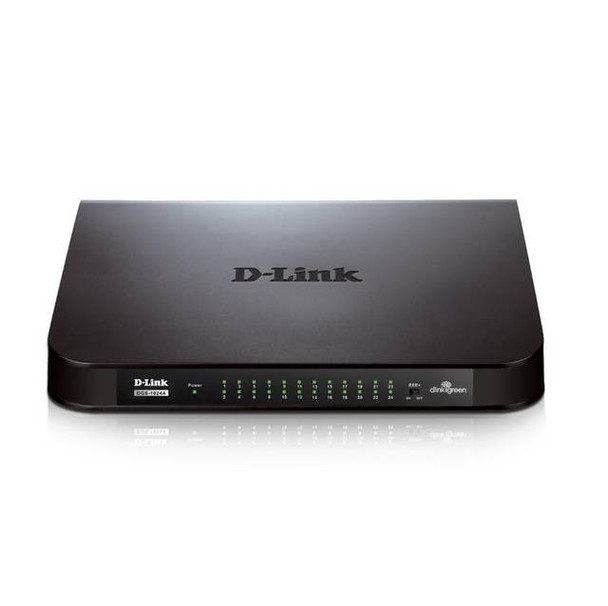D-Link DGS-1024A 24-Port Unmanaged Gigabit Desktop Switch
