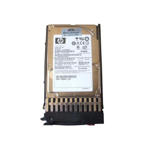 431958-S21 - HP 146GB 10000RPM SAS 3GB/s Hot-Pluggable Single Port 2.5-inch Hard Drive