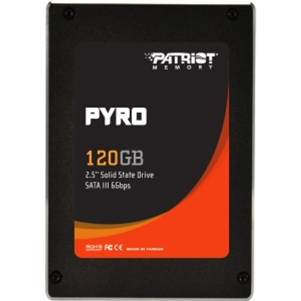 PP120GS25SSDR - Patriot Memory Pyro PP120GS25SSDR 120 GB Internal Solid State Drive - 2.5 - SATA/600