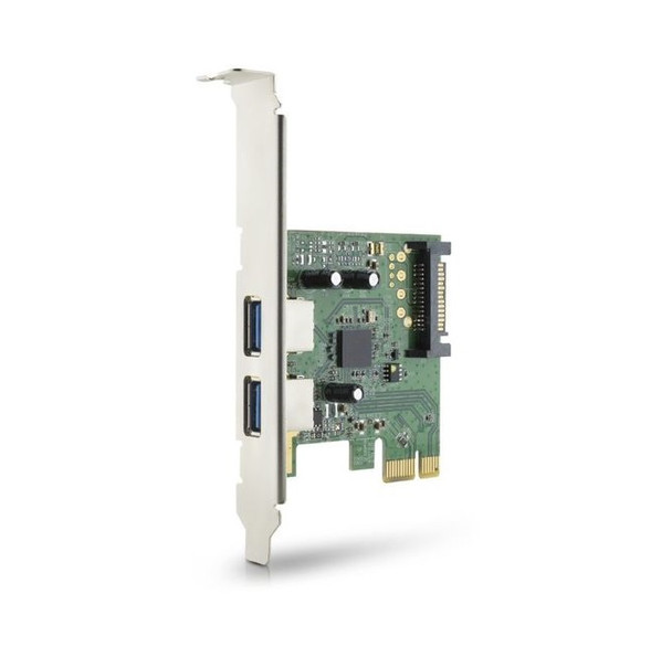 607782-001 - HP 2-Port PCI-Express x1 USB 3.0 Adapter Plug-in Card