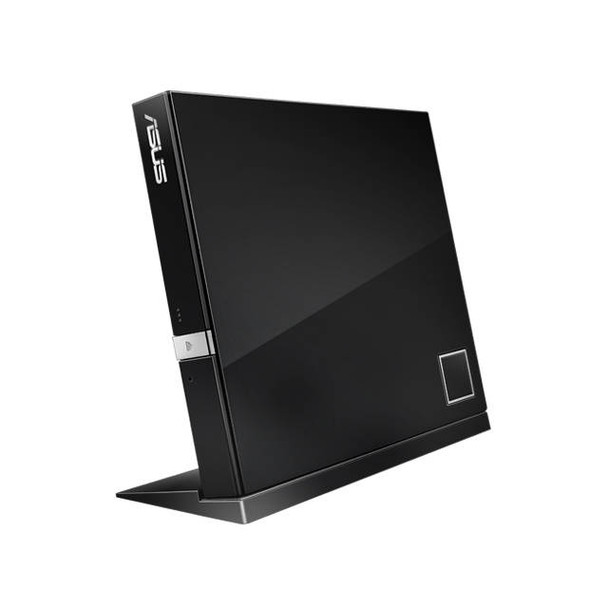 Asus SBW-06D2X-U 6X USB Blu-ray Slim External Writer (Black),