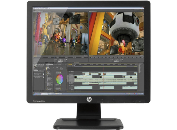 HP ProDisplay P17A 17" TN Matt Black computer monitor