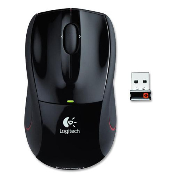 910-001321 - Logitech M505 Wireless Mouse Laser Wireless Radio Frequency Black USB Scroll Wheel Symmetrical