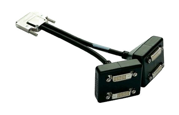 F908M - Dell nVidia NVS420 VHDCI Quad DVI Splitter Cable