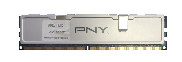 64B0QJTHE-HS - PNY Tech PNY 4GB Kit (2 X 2GB) PC2-6400 DDR2-800MHz non-ECC Unbuffered CL6 240-Pin DIMM Dual Rank Memory