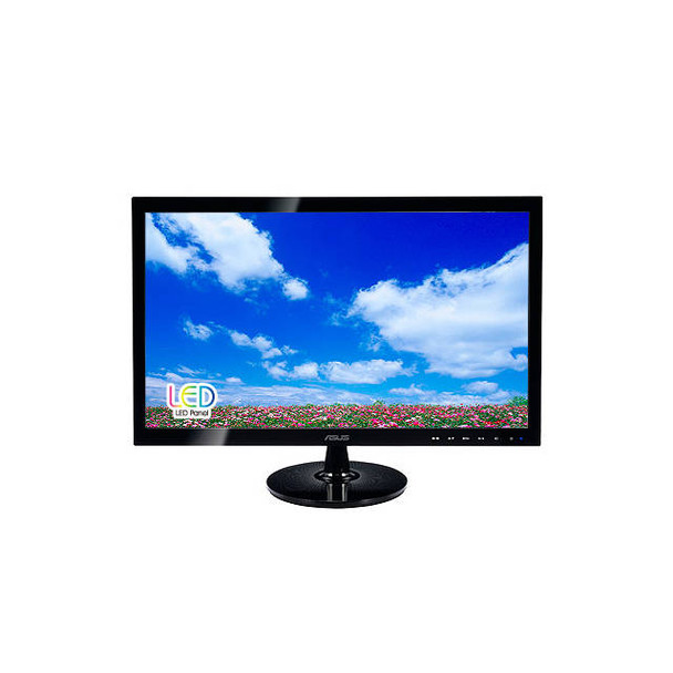 Asus VS208N-P 20 inch Widescreen 50,000,000:1 5ms VGA/DVI LED LCD Monitor (Black)