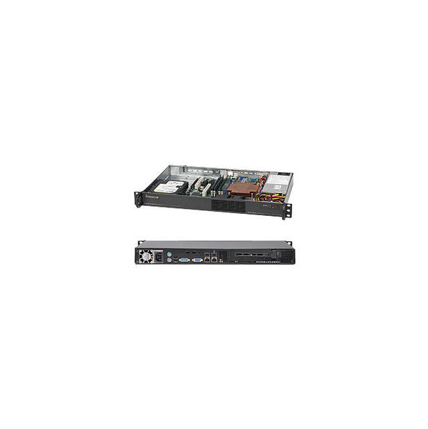 CSE-510-203B | Supermicro SC510 203B - rack-mountable - 1U - micro ATX