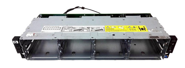 507304-001 - HP 4-Bay 12-LFF SAS/SATA Hard Drive Cage Assembly with BackPlane Board for ProLiant DL180 G6 Server