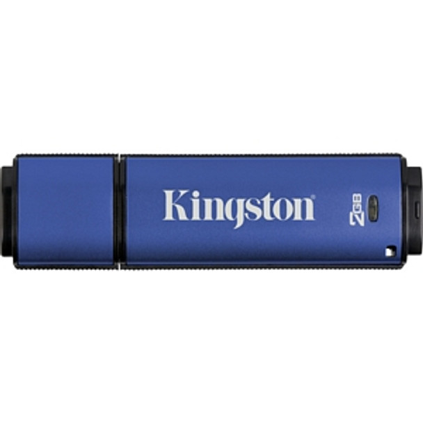 DTVPG/2GB - Kingston 2GB DataTraveler Vault Privacy Edition USB 2.0 Flash Drive - 2 GB - USB - External