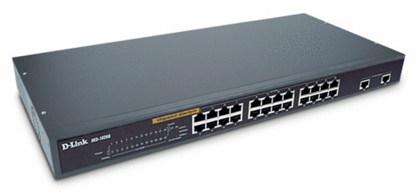 D-Link DES-1026G 24-Port 10/100 + 2 Gigabit 1000BASE-TX Switch