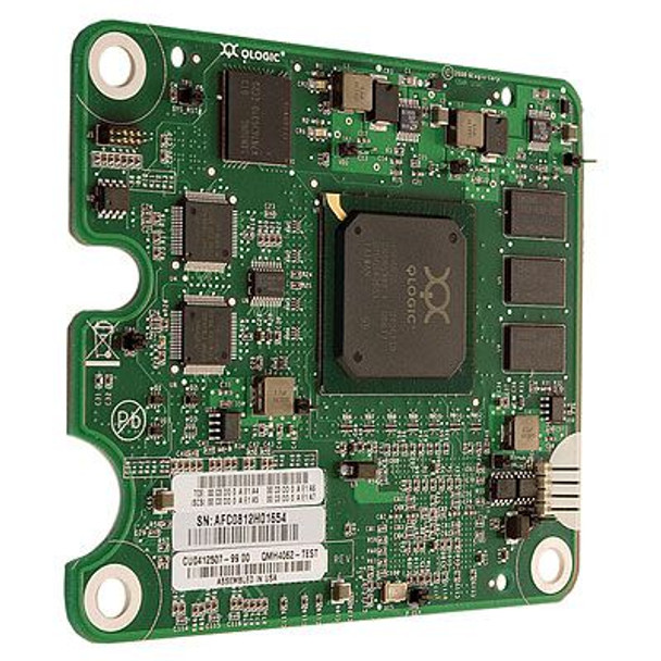 488074-B22 - HP BLc QLogic QMH4062 1GbE iSCSI PCI-Express Dual-Port Mezzanine Adapter