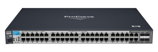 J9020-61001 - HP ProCurve 2510-48 Switch 48-Ports Fast Ethernet 100Base-T 2x1000Base-T 2xSFP (mini-GBIC) Slots 1U Manage Ethernet Switch
