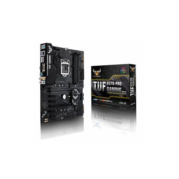 Asus TUF H370-PRO GAMING (WI-FI) LGA1151/ Intel H370/ DDR4/ Quad-GPU CrossFireX/ ATX Motherboard