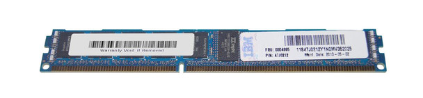 00D4993 - IBM 8GB(1X8GB)1600MHz PC3-12800 240-Pin CL11 1.5V DDR3 SDRAM ECC Dual Rank X8 Registered RDIMM IBM Memory for B