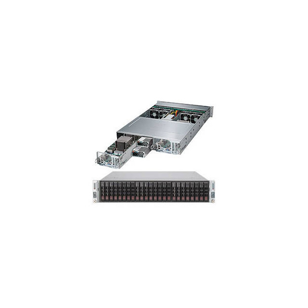 Supermicro SuperServer SYS-2028TP-DTTR Two Node Dual LGA2011 1280W 2U Rackmount Server Barebone Syste