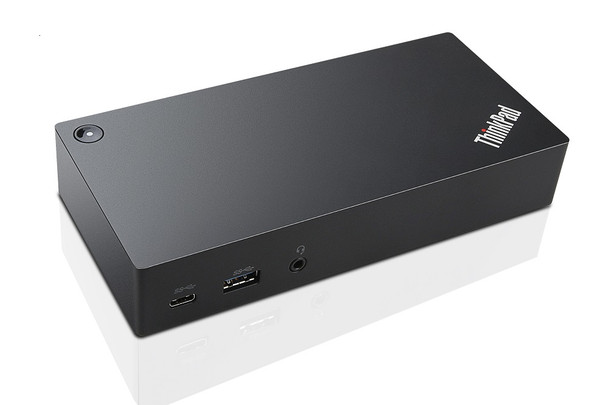 Lenovo 40A90090US USB 3.0 (3.1 Gen 1) Type-C Black notebook dock/port replicator