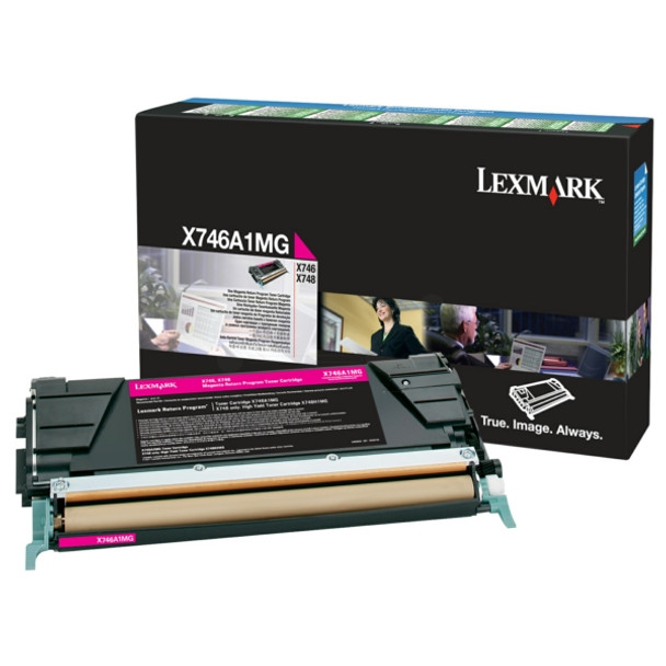 Lexmark X746A1MG Toner magenta, 7K pages