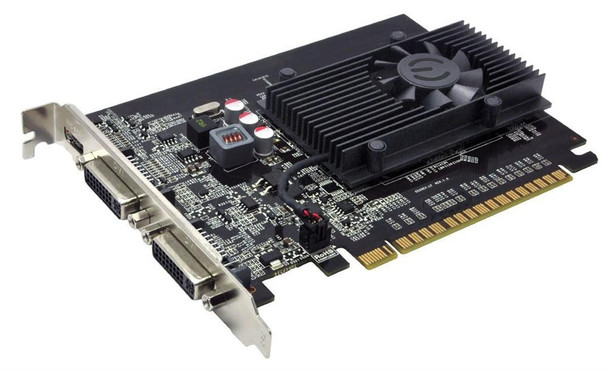 01G-P3-1526-KR - EVGA GeForce GT 520 1GB 64-Bit DDR3 PCI Express 2.0 x16 Dual DVI/ mini-HDMI Support Video Graphics Card