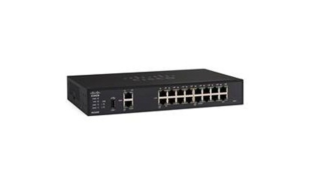 Cisco RV340-K9-NA Managed Gigabit Ethernet (10/100/1000) Black network switch