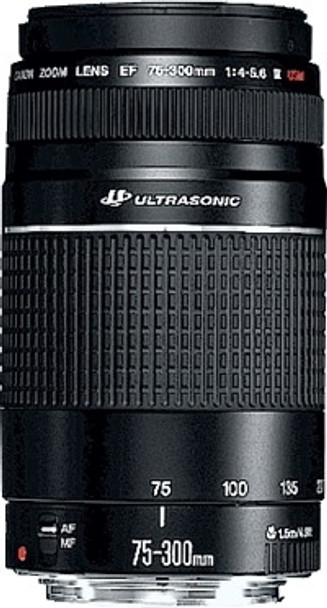 Canon EF 75-300mm f/4.0-5.6 III USM Black