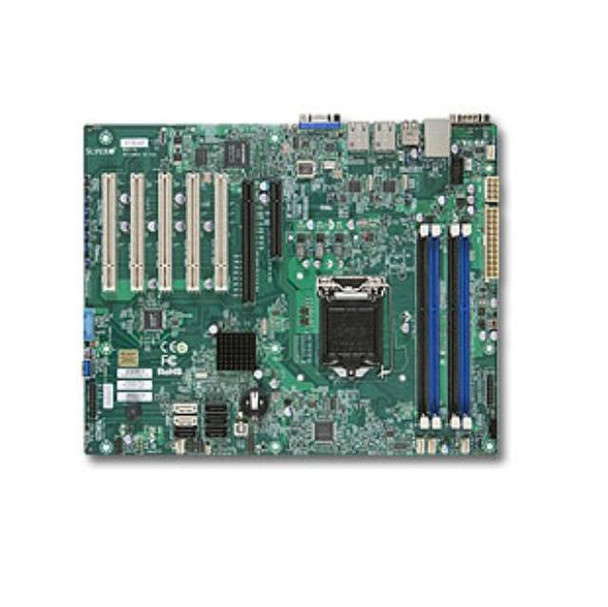 Supermicro X10SLA-F-B LGA1150/ Intel C222 PCH/ DDR3/ SATA3&USB3.0/ V&2GbE/ ATX Server Motherboard