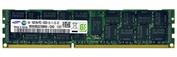 M393B2G70BH0-CH9 - Samsung 16GB (1X16GB) 1333MHz PC3-10600 Registered CL9 2RX4 ECC 1.5V DDR3 SDRAM 240-Pin DIMM SAMSUNG MEMOR