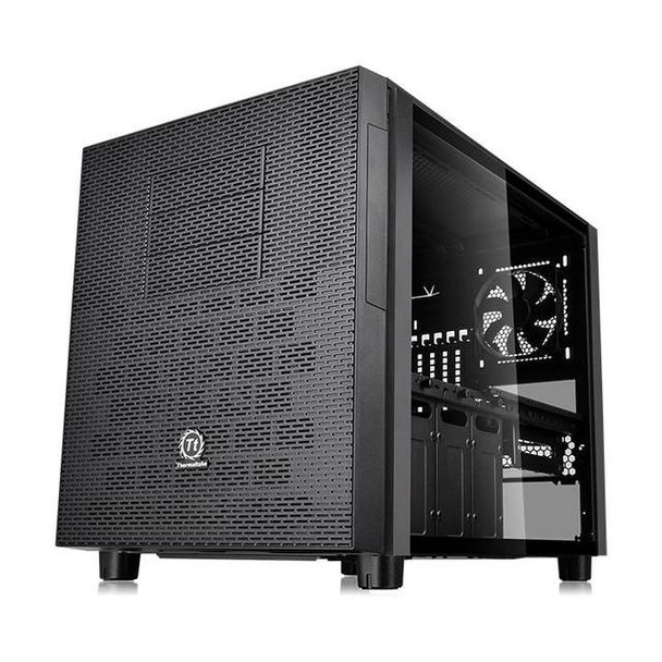 Thermaltake Core X5 Tempered Glass Edition CA-1E8-00M1WN-02 No Power Supply ATX Full Tower Cube Case (Black)