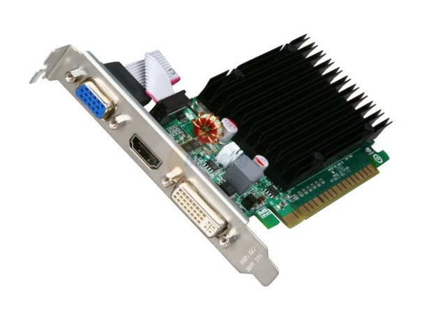 512-P3-1301-KR - EVGA e-GeForce 8400 GS 512MB DDR3 32-Bit PCI Express 2.0 x16 DVI-I/ HDMI/ VGA Video Graphics Card