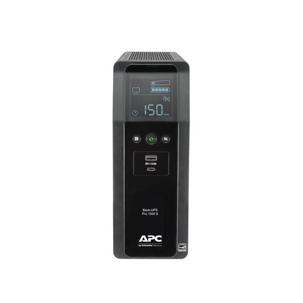 APC Back UPS Pro BR1500MS 10-Outlet 900W/1500VA LCD UPS System
