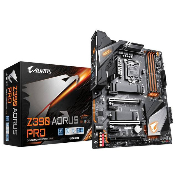 GIGABYTE Z390 AORUS PRO LGA1151/ Intel Z390/ DDR4/ Quad-GPU CrossFireX & Quad-GPU SLI/ SATA3&USB3.1/