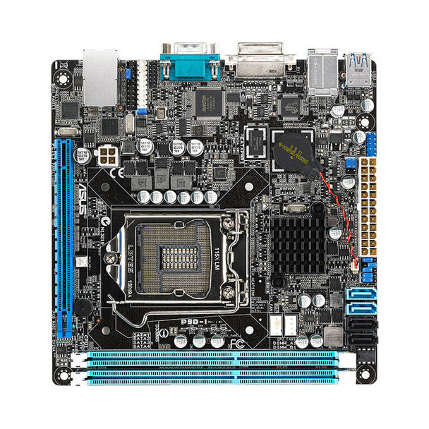Asus P9D-I LGA1150/ Intel C222/ DDR3/ SATA3&USB3.0/ V&2GbE/ Mini-ITX Server Motherboard
