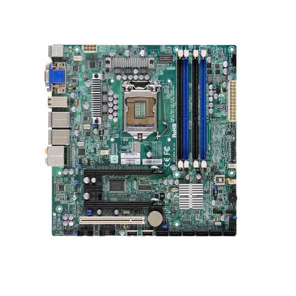 Supermicro C7SIM-Q-O LGA1156/ Q57/ DDR3/ A&2GbE/ MATX Server Motherboard,