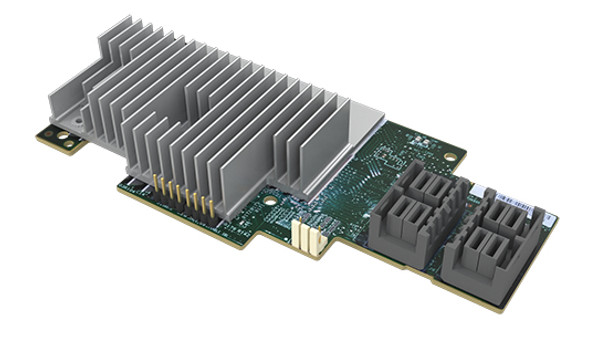 Intel RMS3VC160 PCI Express x8 3.0 12Gbit/s RAID controller