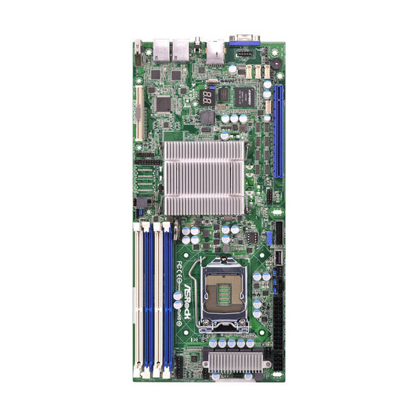 ASRock Rack E3C224D4HM LGA1150/ Intel C224/ DDR3/ SATA3&USB3.0/ V&2GbE/ Half Width Server Motherboard
