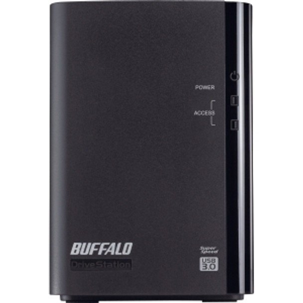 HD-WL4TU3R1 - Buffalo DriveStation Duo HD-WL4TU3R1 DAS Hard Drive Array - 2 x HDD Installed - 4 TB Installed HDD Capacity - RAID Supported - 2 x Total Bay