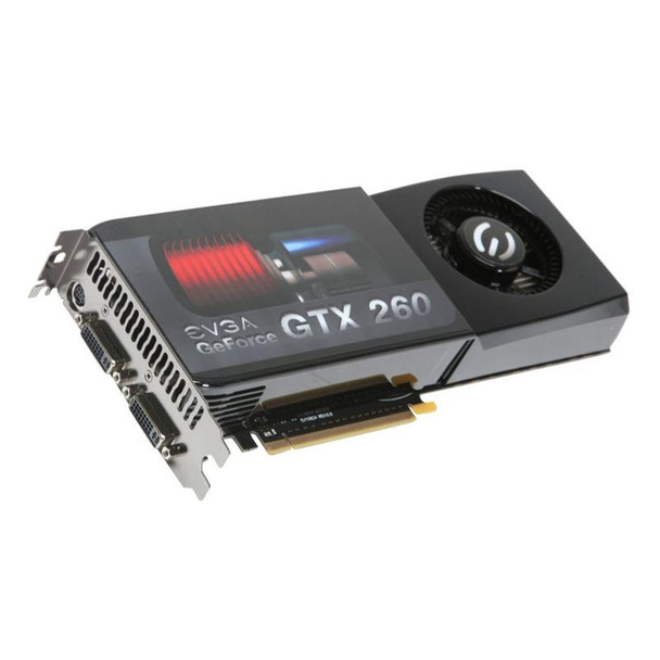 VCE896-P3-1255 - EVGA GeForce GTX 260 896MB PCI Express 2.0 DVI Video Graphics Card